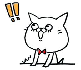 Loose cat and rabbit sticker #3713443