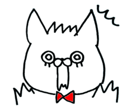 Loose cat and rabbit sticker #3713444