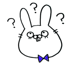 Loose cat and rabbit sticker #3713445