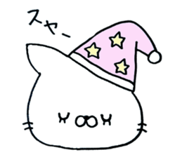 Loose cat and rabbit sticker #3713452