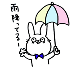 Loose cat and rabbit sticker #3713460
