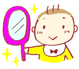 Baby Minacho, Daily Life sticker #3713505