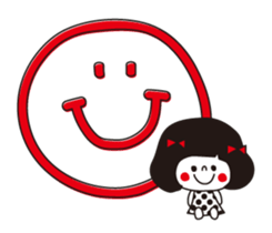 Girls with bobbed hair sticker #3713872