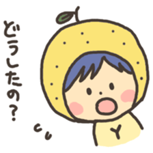 yuzu mikan sticker #3714132