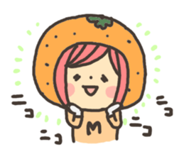 yuzu mikan sticker #3714148