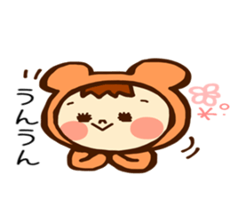 akaringo's loose Sticker sticker #3714683