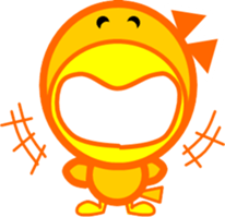 Five pretty small birds sticker #3714834