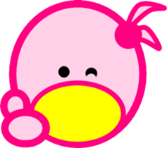 Five pretty small birds sticker #3714840