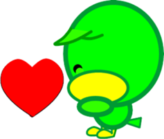 Five pretty small birds sticker #3714841