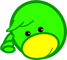 Five pretty small birds sticker #3714842