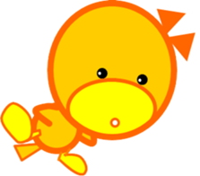 Five pretty small birds sticker #3714860