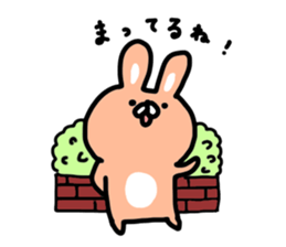Cute mini rabbit sticker #3715044