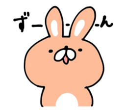 Cute mini rabbit sticker #3715070