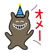 cheeky rabbit Sticker sticker #3715077