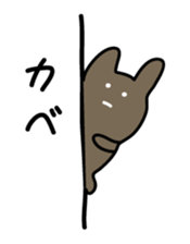 cheeky rabbit Sticker sticker #3715103