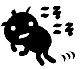 kuromame sticker #3715190