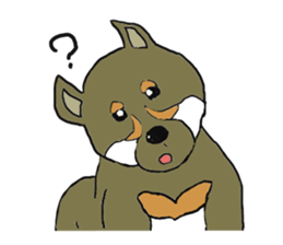 Puppy and Doggie sticker #3715764