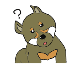 Puppy and Doggie sticker #3715764