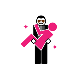 Chivalrous spirit/English sticker #3716640