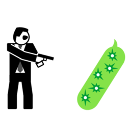 Chivalrous spirit/English sticker #3716643