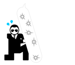 Chivalrous spirit/English sticker #3716644