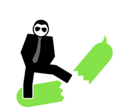 Chivalrous spirit/English sticker #3716645