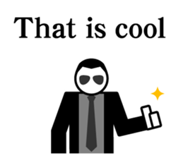 Chivalrous spirit/English sticker #3716652