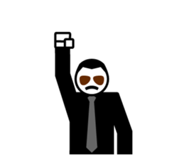 Chivalrous spirit/English sticker #3716657