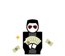 Chivalrous spirit/English sticker #3716659