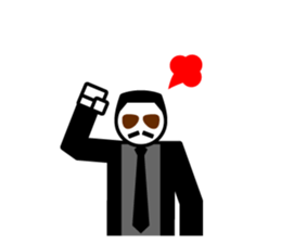 Chivalrous spirit/English sticker #3716660