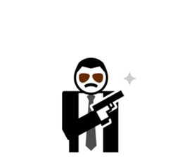 Chivalrous spirit/English sticker #3716662