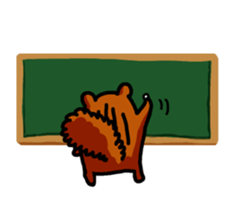 Funny Squirrel -Graduation Ver.- sticker #3716761
