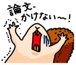 Funny Squirrel -Graduation Ver.- sticker #3716764