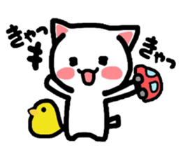 Onomatopoeia Nyanko again! sticker #3717131