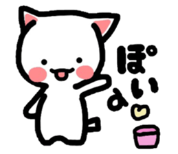 Onomatopoeia Nyanko again! sticker #3717146