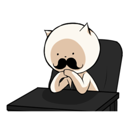 gentle -necogami sticker #3717330