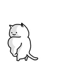 Muscle of a cat stickers. sticker #3717427