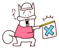 Squirrel the Joyful 6 sticker #3717625