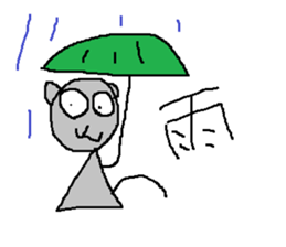 Infant writing word message4 sticker #3717702