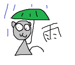 Infant writing word message4 sticker #3717702