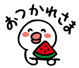 Hiyoyan of summer sticker #3717730