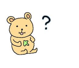 neko to kuma ~cat&bear~ sticker #3718194