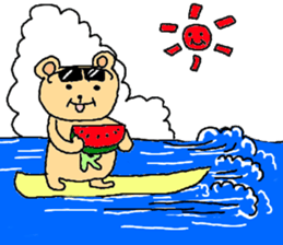 neko to kuma ~cat&bear~ sticker #3718200