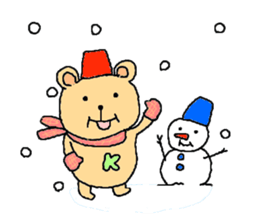 neko to kuma ~cat&bear~ sticker #3718203