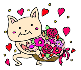 neko to kuma ~cat&bear~ sticker #3718221