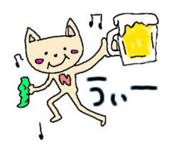 neko to kuma ~cat&bear~ sticker #3718228