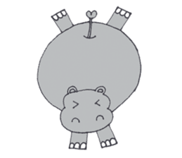 Kooky The Hippo sticker #3718667