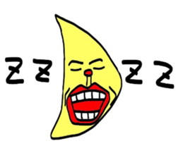 with a turned up chin lemon sticker #3718695