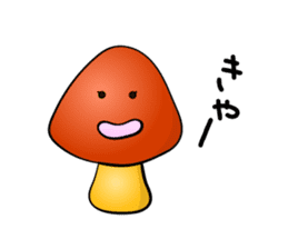 appetizing mushrooms sticker #3718724