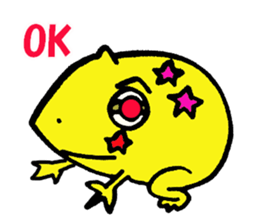 Kawaii Ceratophrys cranwelli sticker #3718755